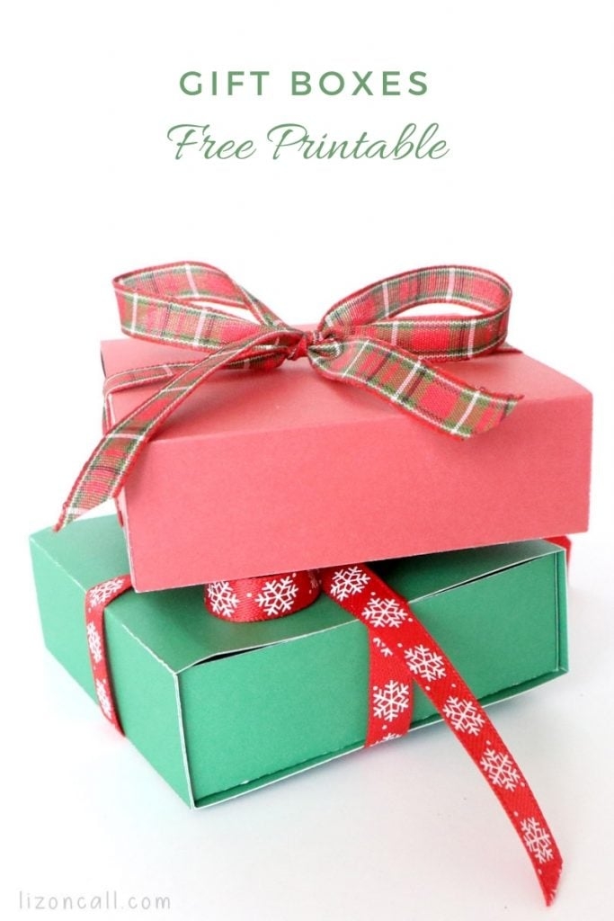 Free Printable Gift Box