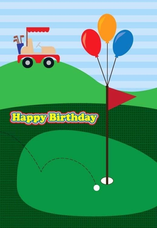 Free Printable Golf Birthday Cards Lovely Birthday Card F Happy
