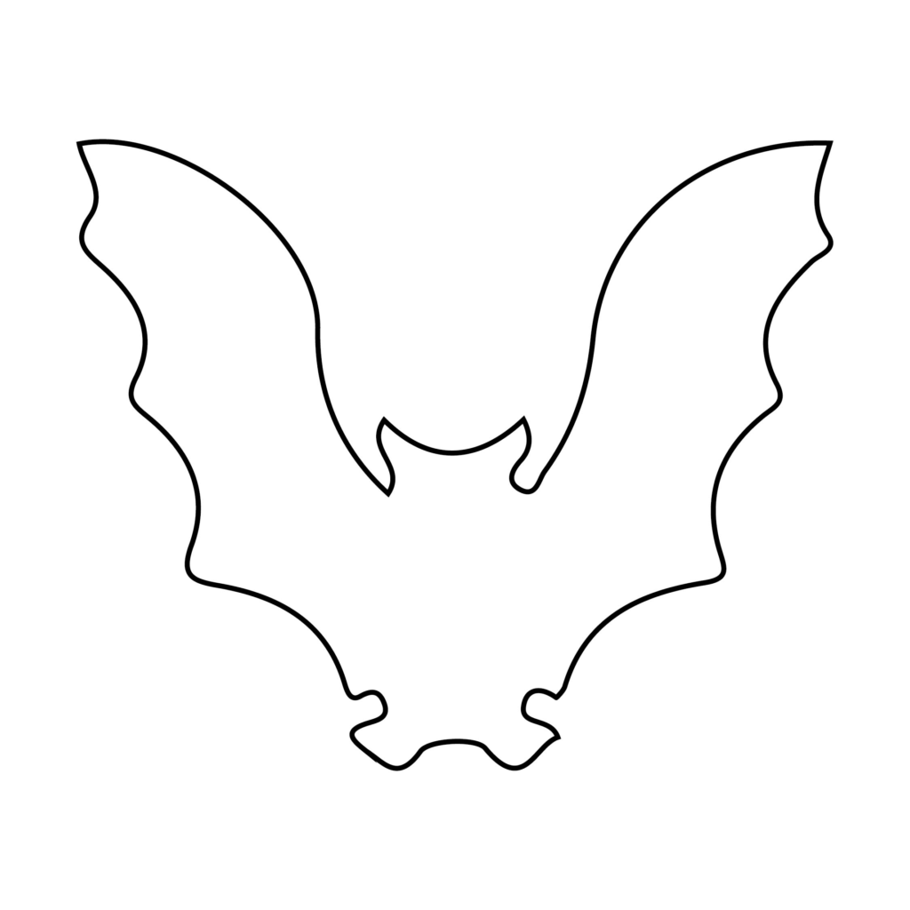 Free Printable Halloween Bat Templates Printable Templates