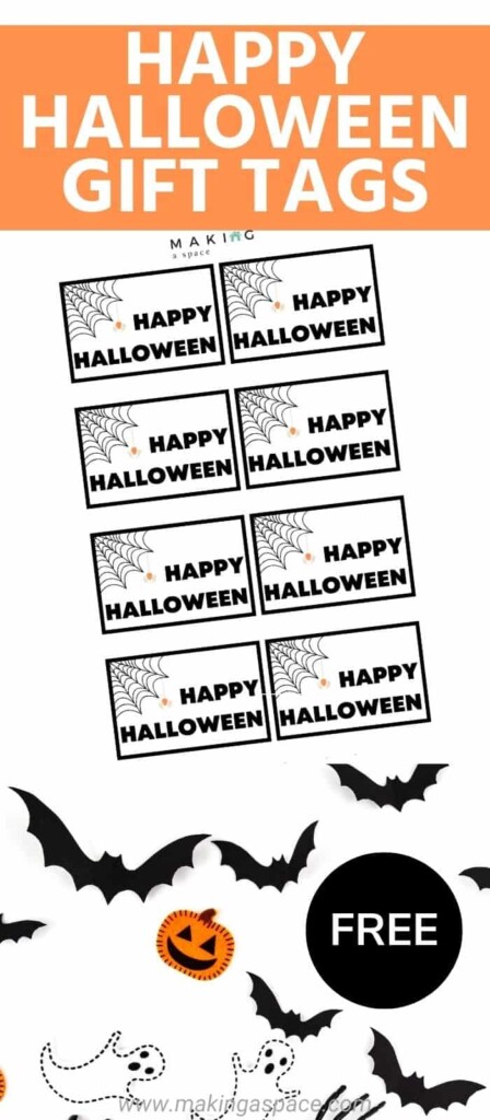 Free Printable Halloween Gift Tags Making A Space