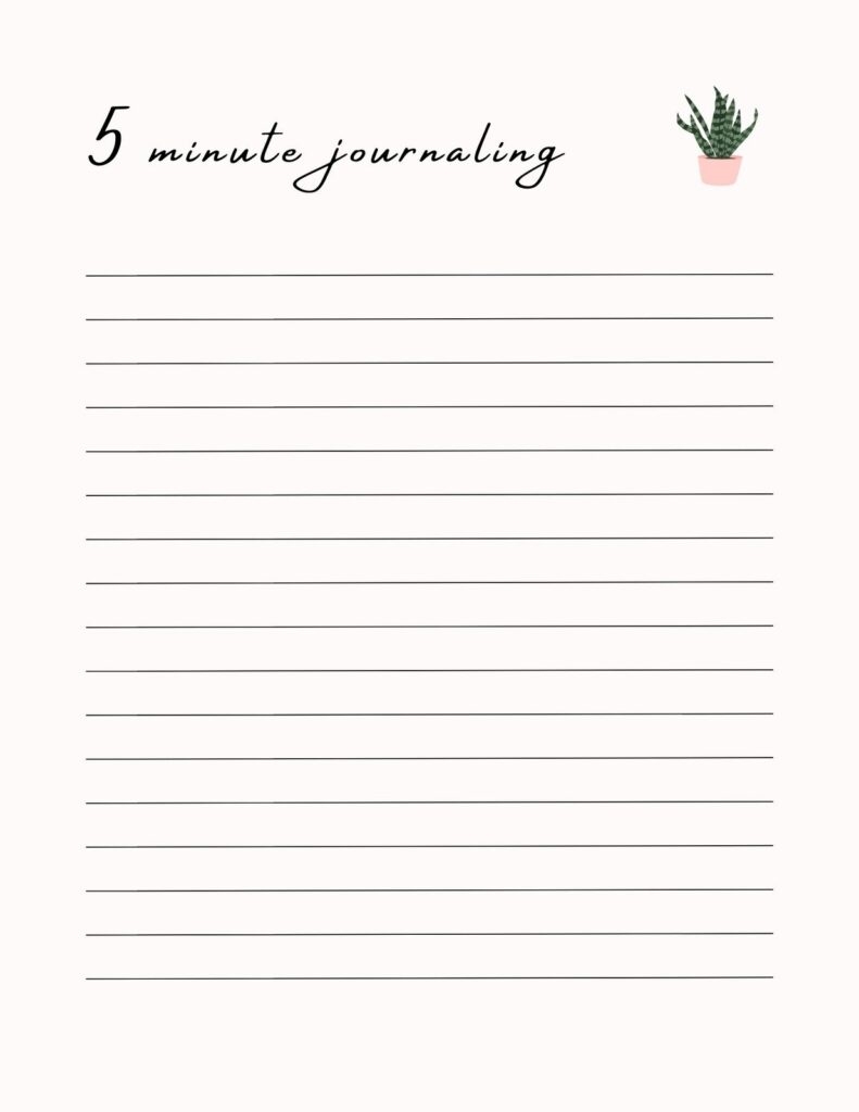 Free Printable Journal Pages Free Printable Templates