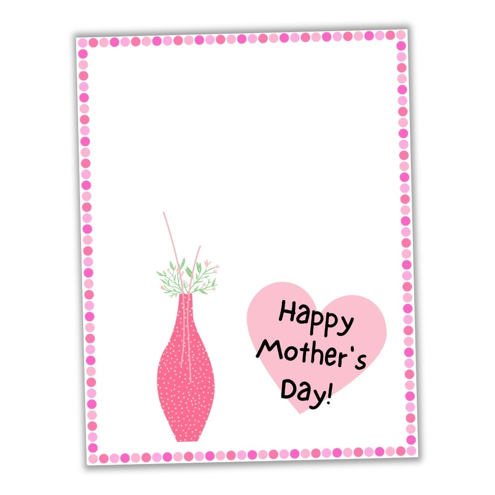 Free Printable Mother 39 s Day Handprint Art Template The Craft at Home 