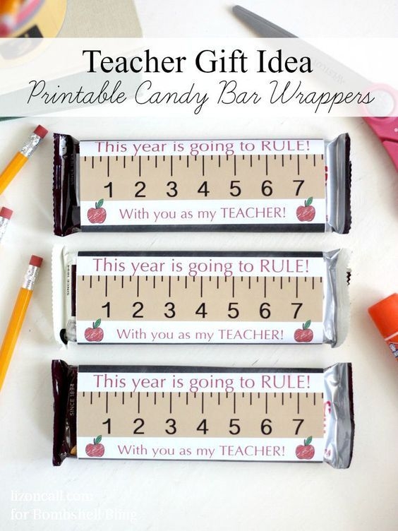 Free Printable Teacher Appreciation Candy Bar Wrappers Printable New