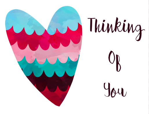 Free Printable Thinking Of You Cards Cultured Palate