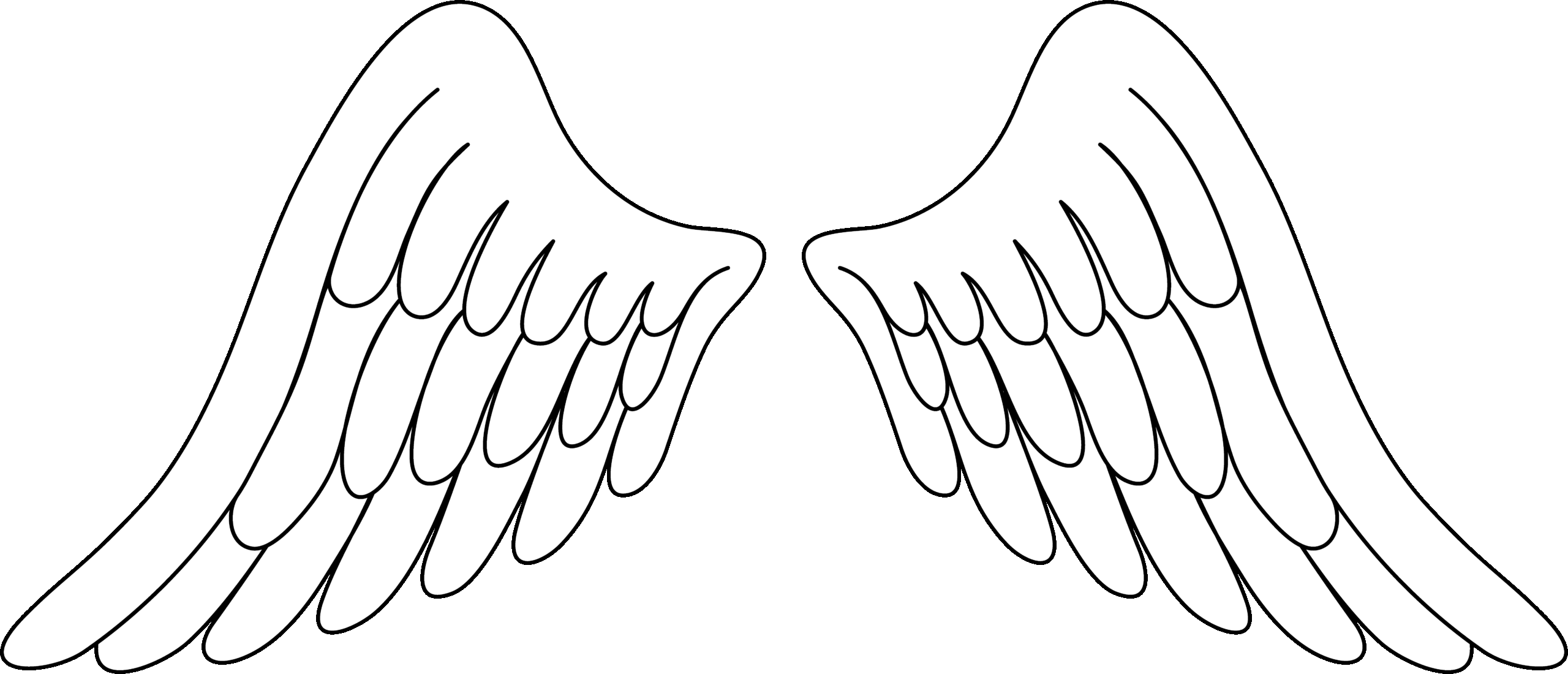 Free Vector Angel Wings Cliparts Clipartix