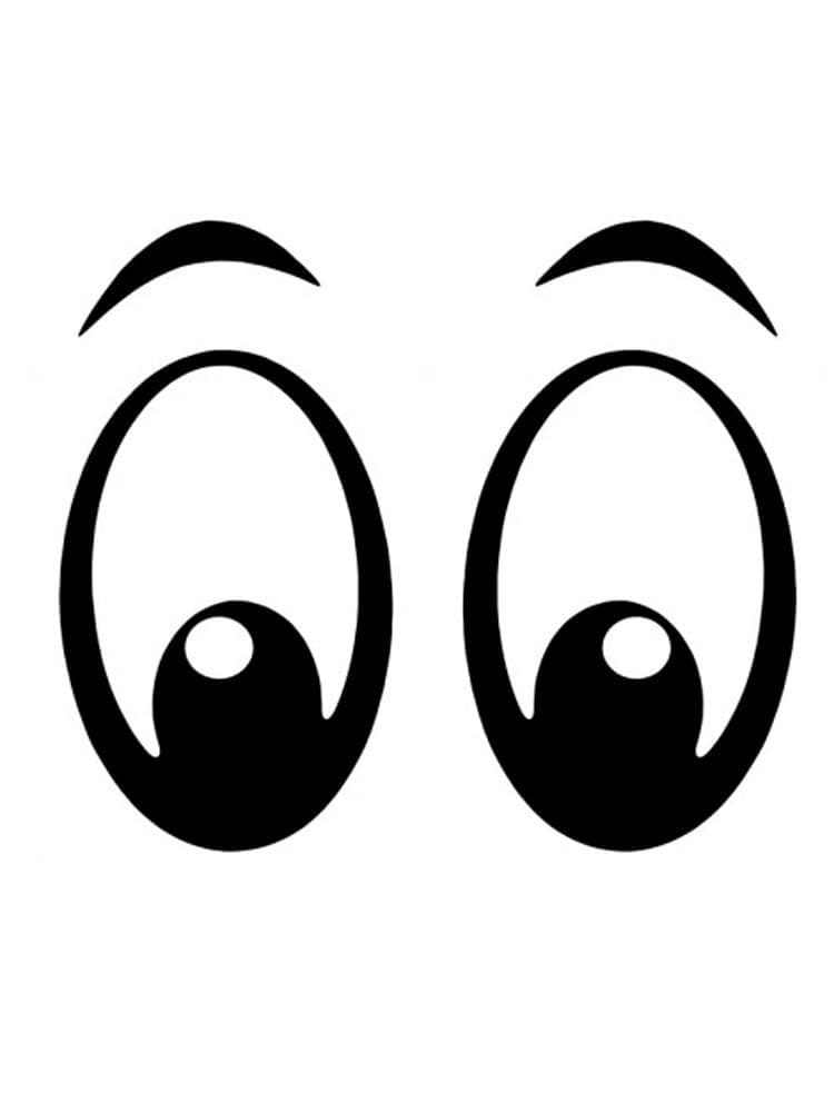 Funny Eyes Eye Stencil Coloring Pages Adult Coloring Pages