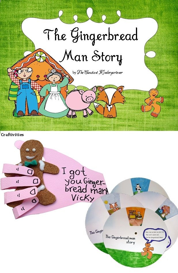Gingerbread Man Story Printable Pdf Mary W Macek