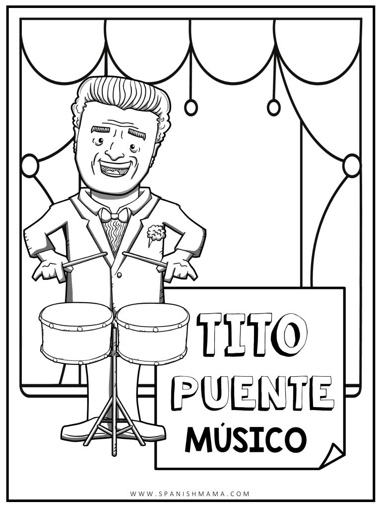Hispanic Heritage Month Coloring Page Hispanic Heritage Month Images 
