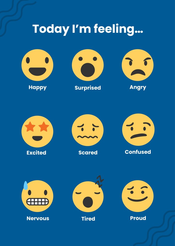 Kids Free Printable Pdf Feelings Chart Free Printable Charts