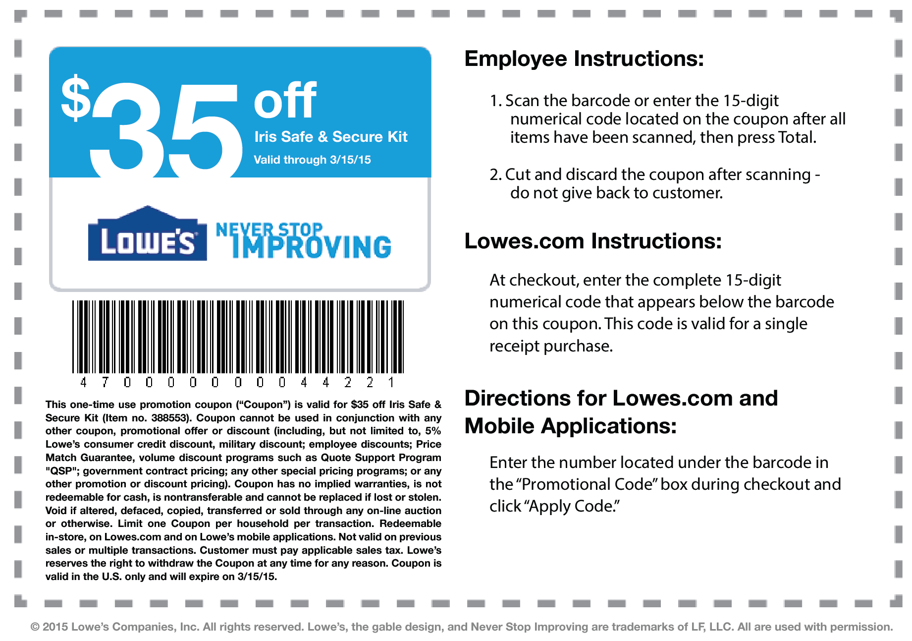 Lowes Coupon Printable Free Free Printable A To Z