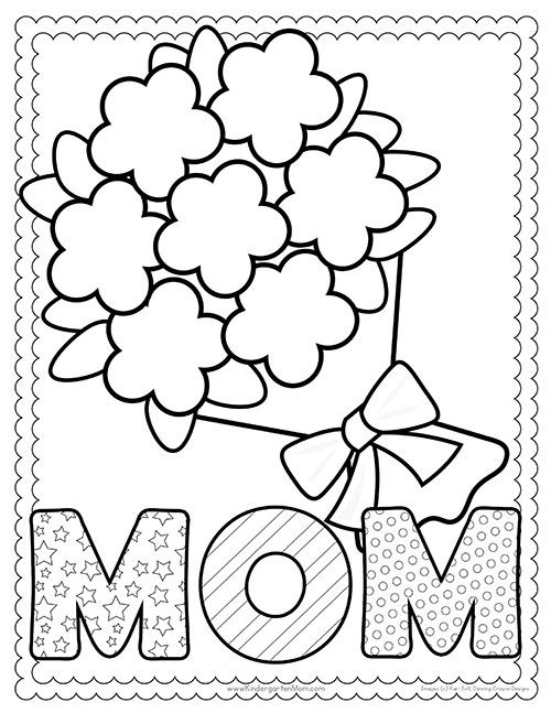Mother 39 s Day Printables Kindergarten Mom