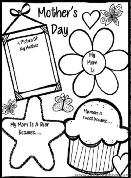 Mothers Day Worksheets For Kindergarten Worksheets Master