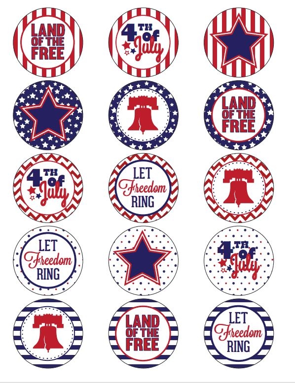 Printable 4Th Of July Decorations