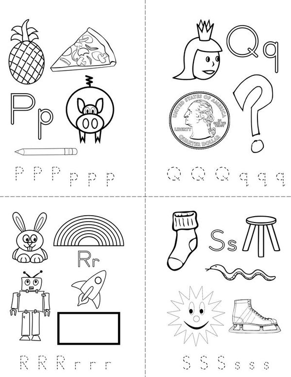 Printable Abc Book Template Printable Online