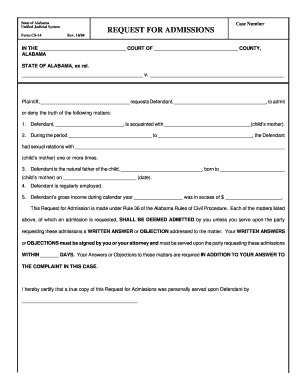 Printable Alabama Divorce Papers Pdf