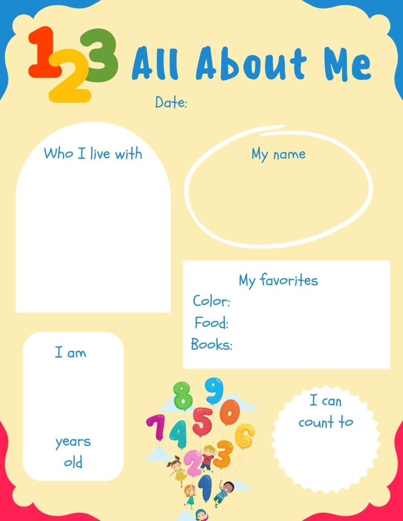 Printable All About Me Tee Posters Template All About Vrogue co