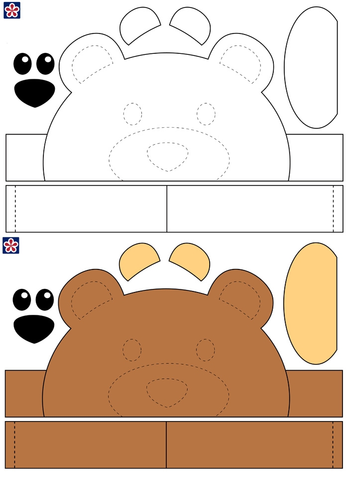 Printable Animal Headband Templates To Wear TeachersMag