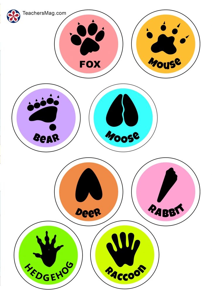 Printable Animal Tracks Printable New Year Banners