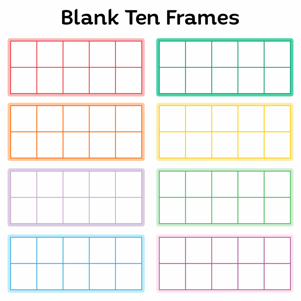 Printable Blank Ten Frames Printable Calendars AT A GLANCE