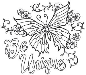 Printable Bold Line Coloring Pages