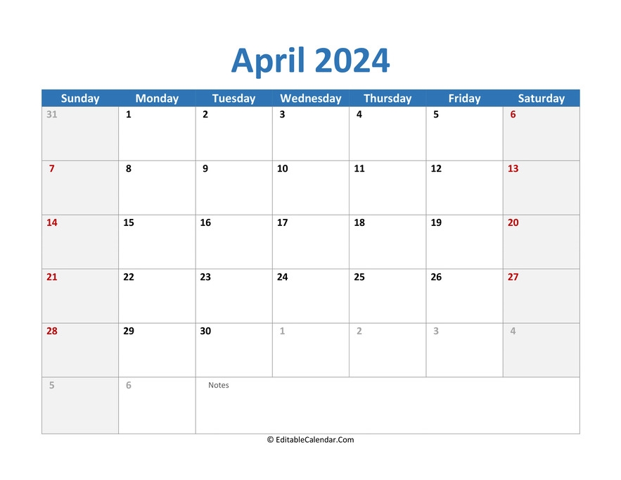 Printable Calendar 2024 Free Printable April Lynea Rosabel