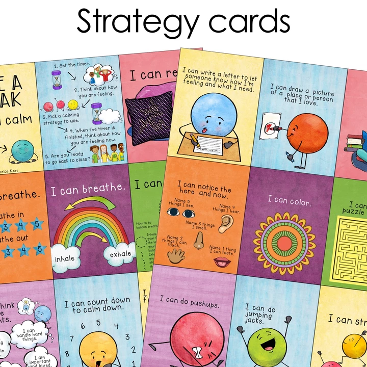 Printable Calm Down Cards Free Boardmaker Symbols To Print Bapmedia