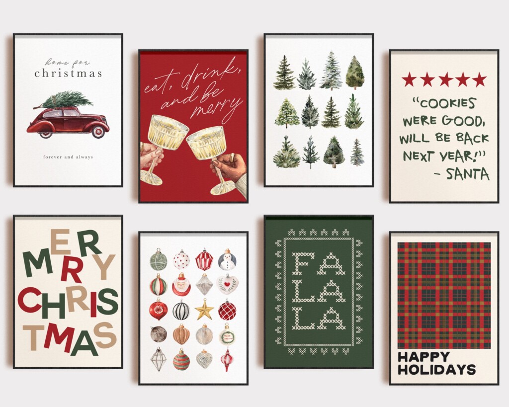 Printable Christmas Wall Art FREE Printable HQ
