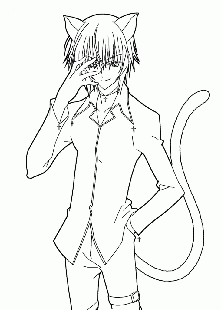 Printable Coloring Pages Anime