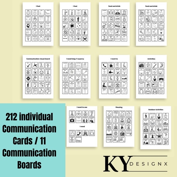 Printable Communication Cards For Dementia