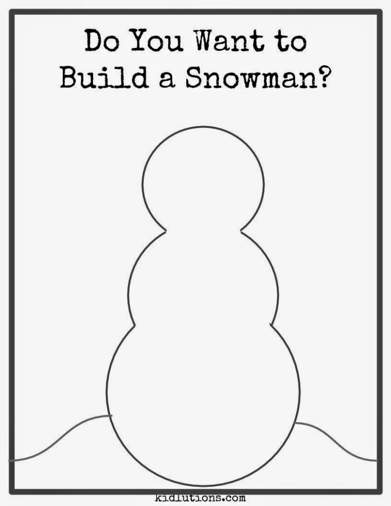 Printable Do You Want To Build A Snowman Fun Word Search Puzzles