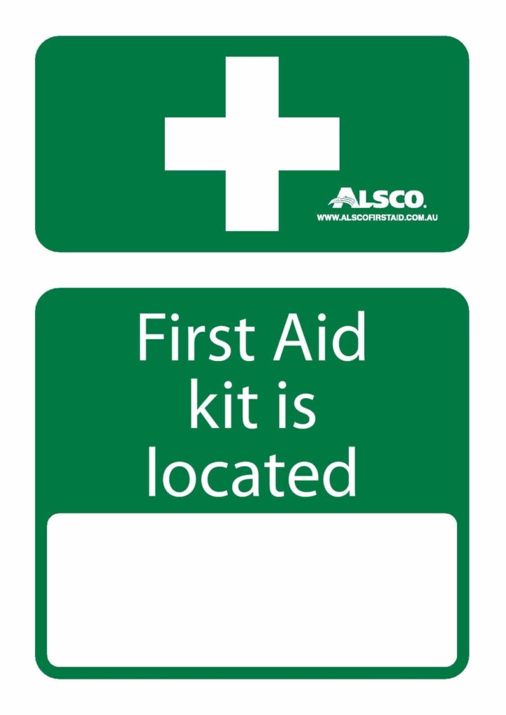 Printable First Aid Sign Free Printable Signs 56 OFF