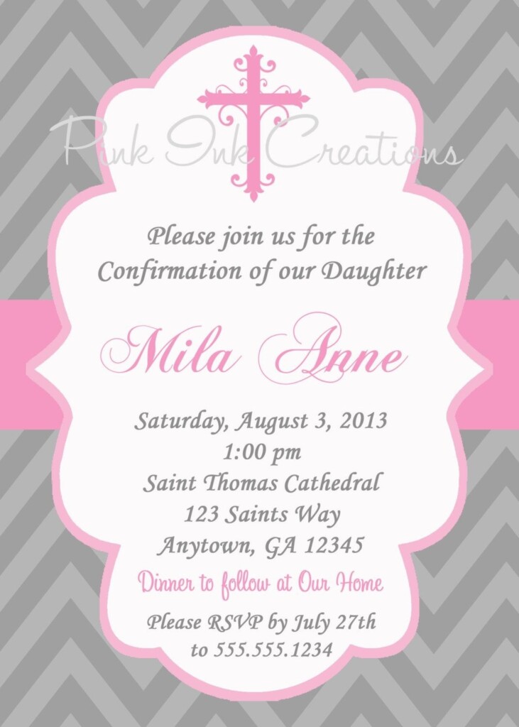 Printable First Holy Communion Invitations Free Matching Etsy 
