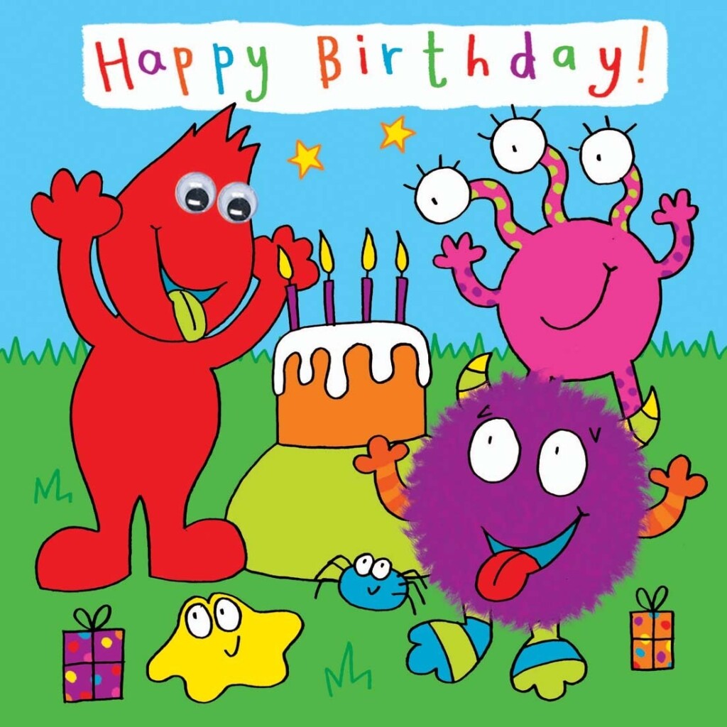 Printable Kids Birthday Cards Quad Fold Bear Woo Jr K Vrogue co