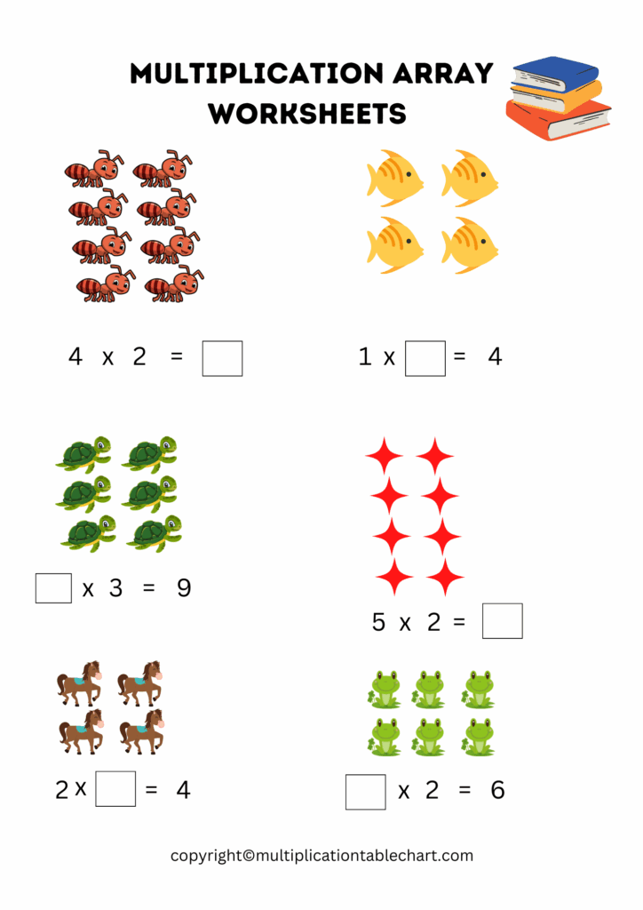 Printable Multiplication Array Worksheets Printable M Vrogue co