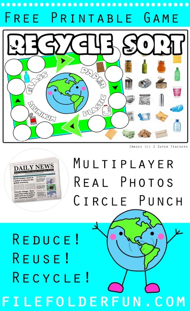 Recycle File Folder Game The Crafty Classroom Free Printable File 