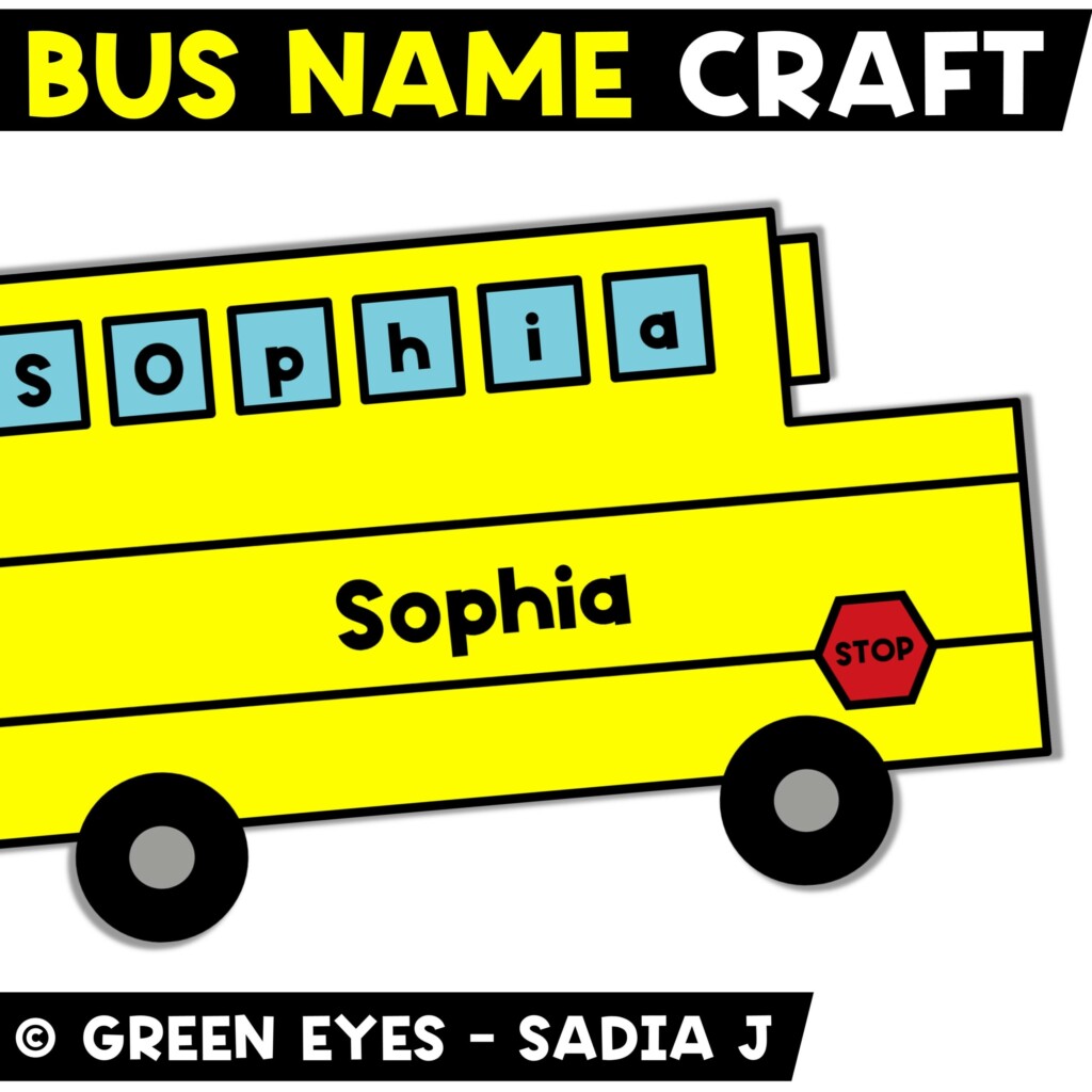 School Bus Name Tags Printable For Wholesale Www deborahsilvermusic