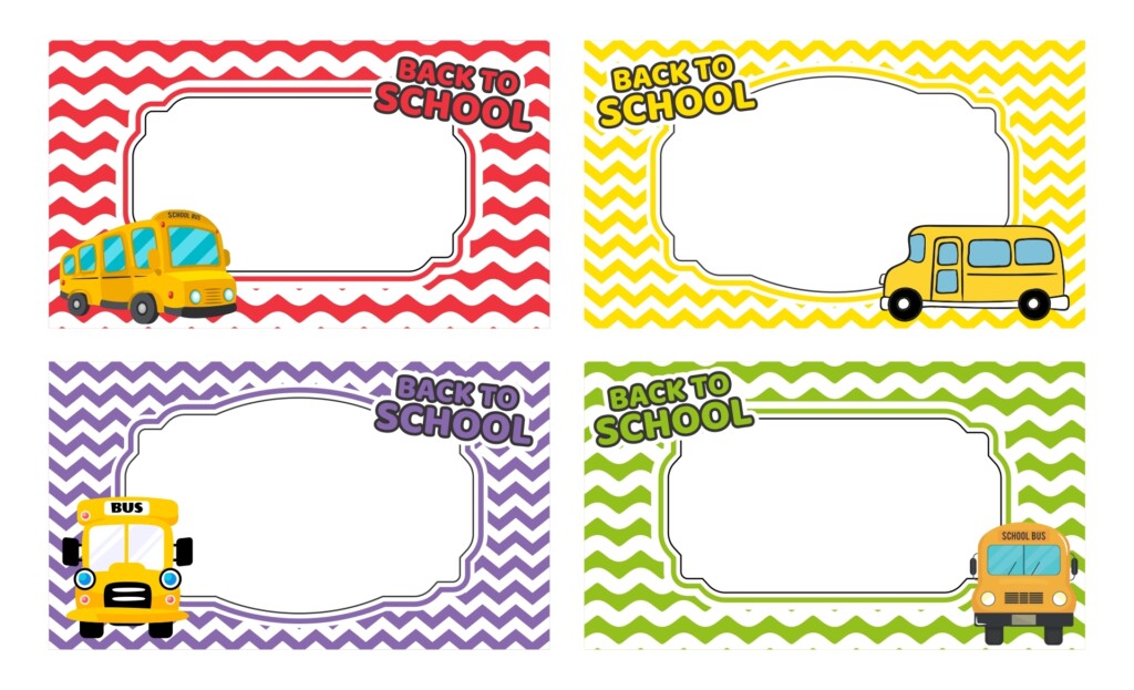 School Bus Name Tags Printable Order Discounted Deborahsilvermusic