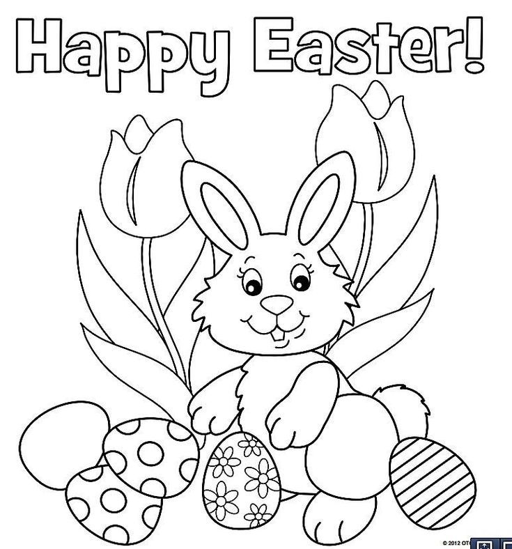 The Kids Will Love These Free Printable Easter Bunny Coloring Pages 