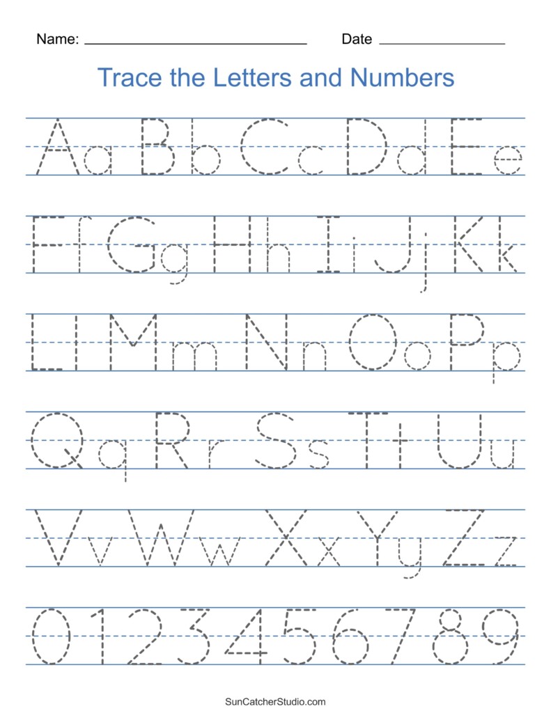 Tracing Worksheets Free Tracing Worksheets Tracing Worksheets Preschool