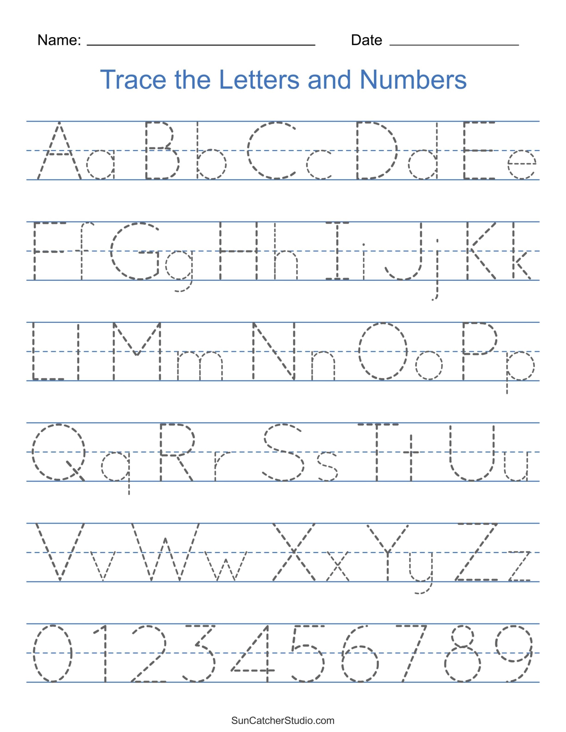 Tracing Worksheets Free Tracing Worksheets Tracing Worksheets Preschool