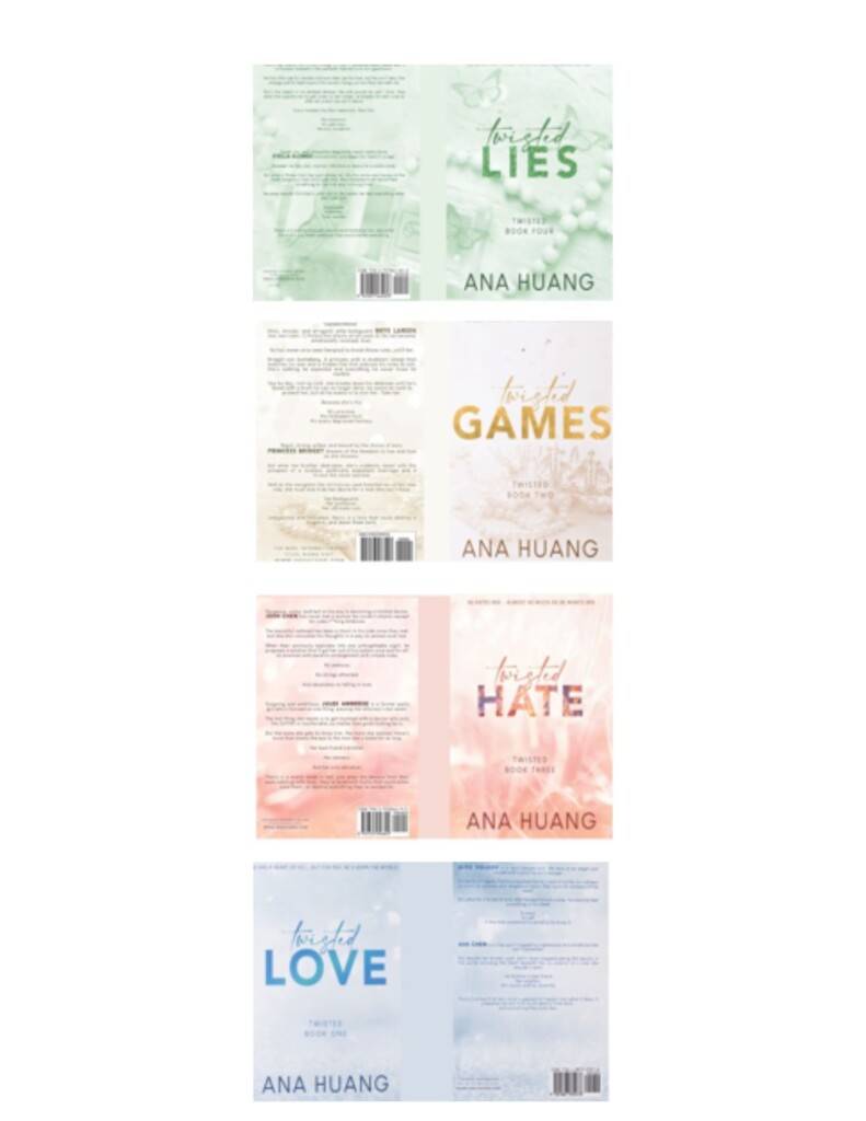 Twisted Love Mini Book Covers