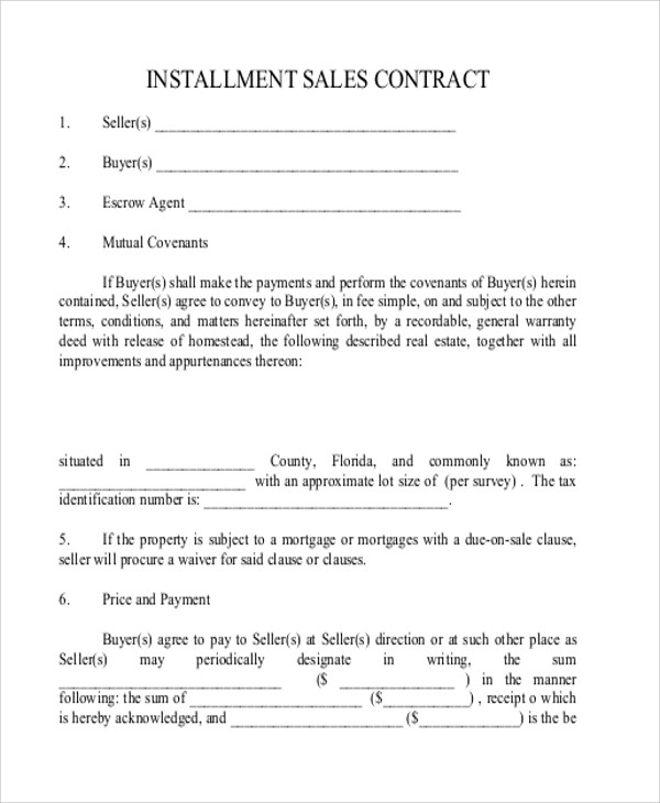 Vibrant Printable Estate Sale Contract Tristan Website