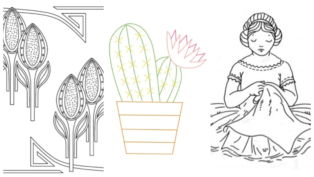 Where To Find Free Hand Embroidery Patterns Free Printable Embroidery 