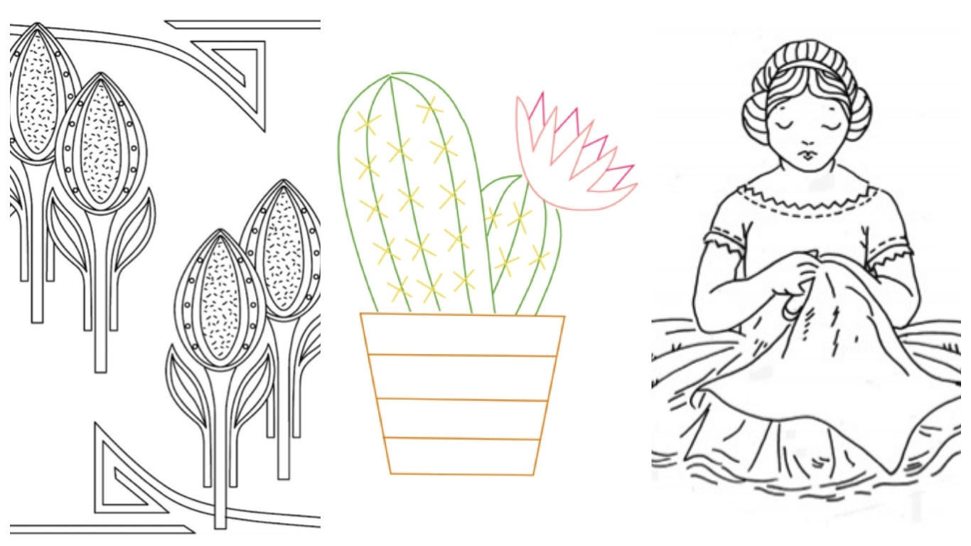 Where To Find Free Hand Embroidery Patterns Free Printable Embroidery